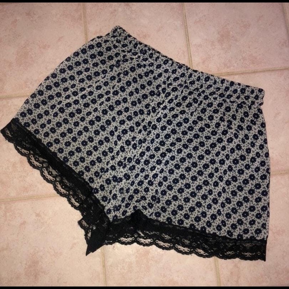 Flower Printed Shorts